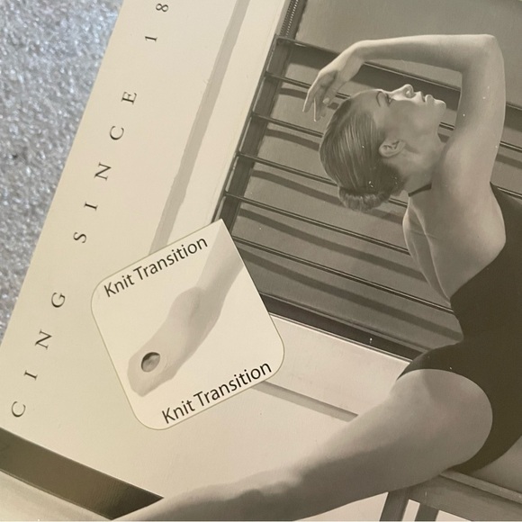 3 pair dance tights - Capezio Microfiber Knit Transition tights, 1 body wrapper - Picture 12 of 14